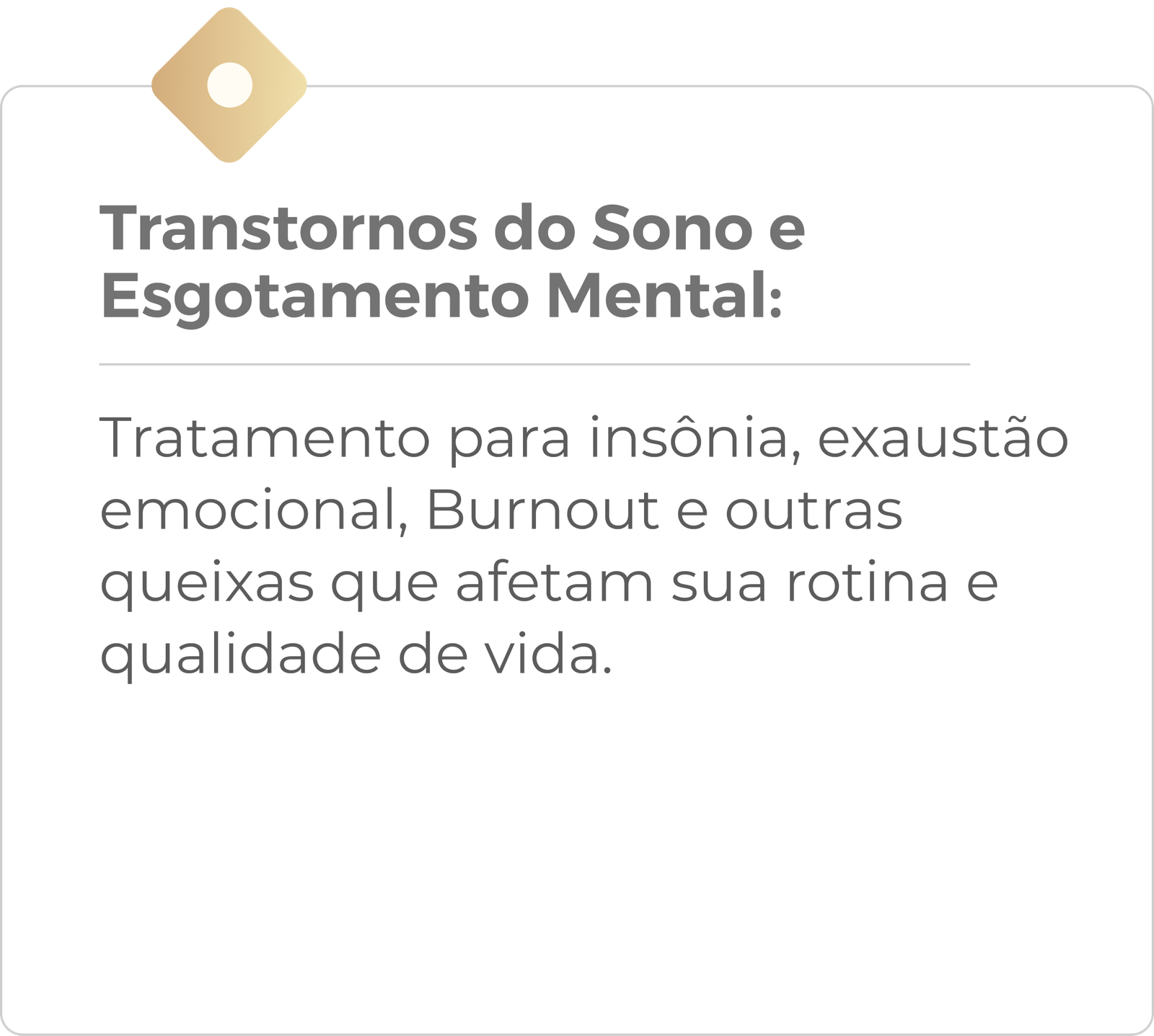Transtornos do Sono e Esgotamento Mental: